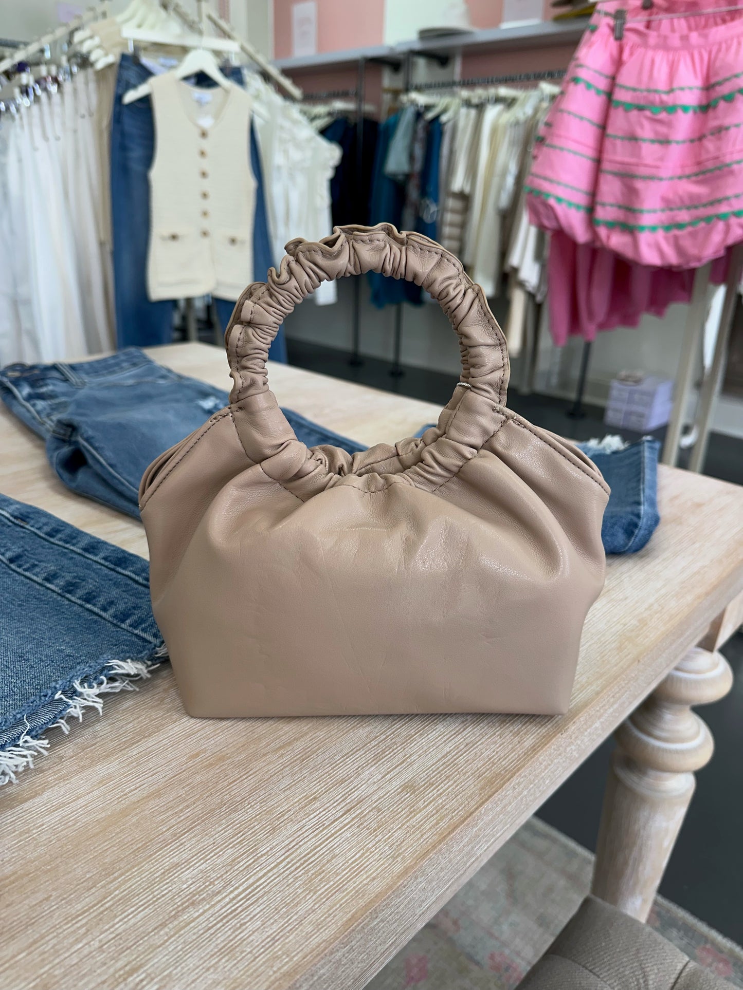 Bora Bora Satchel TAN
