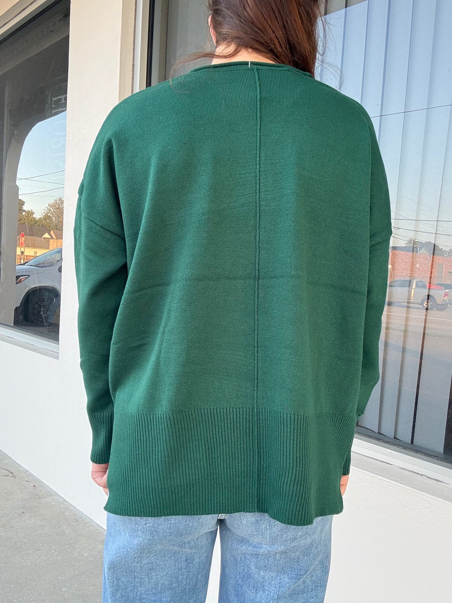 Dark Green Sweater