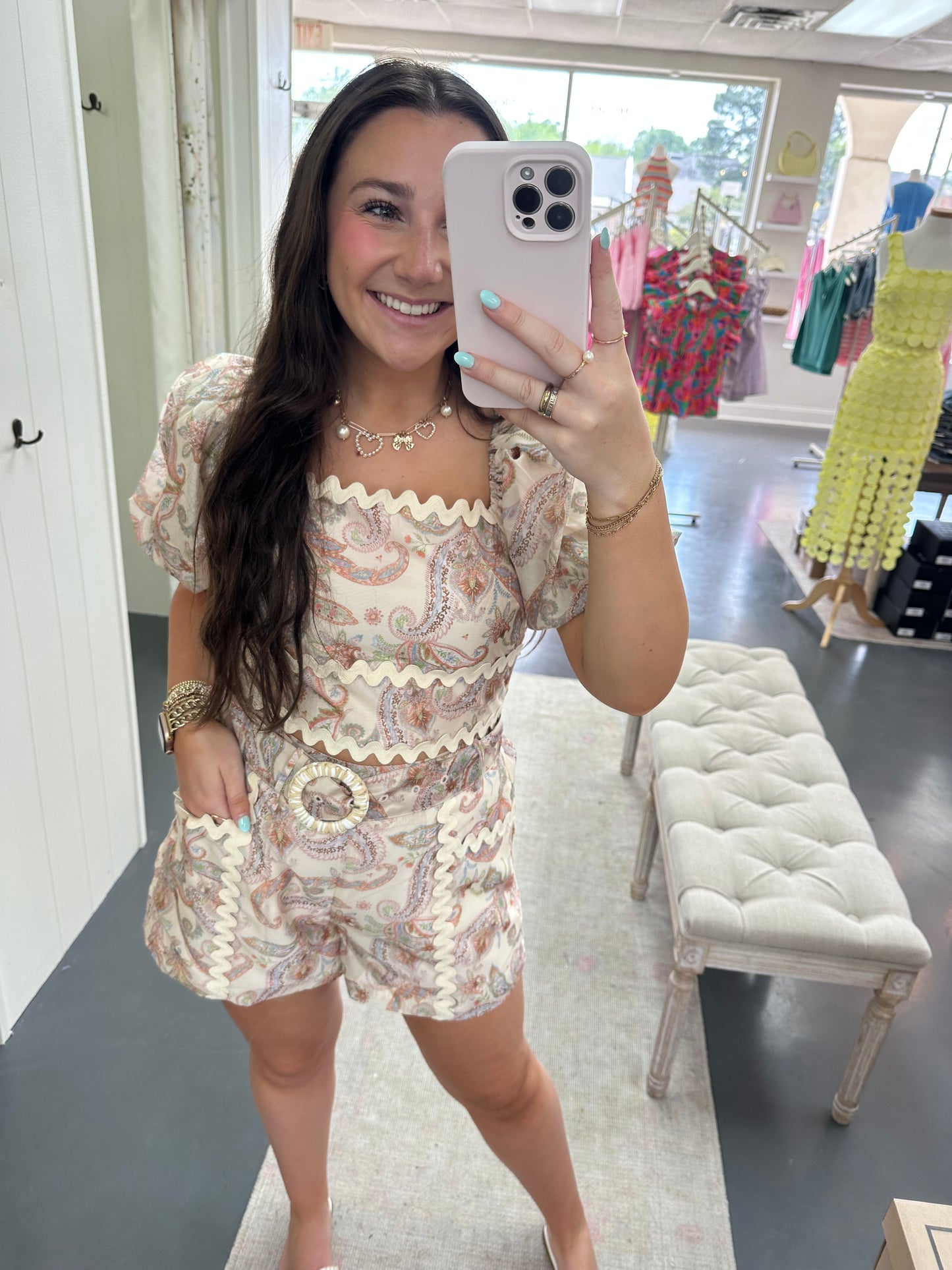 Pretty in Paisley Set Top