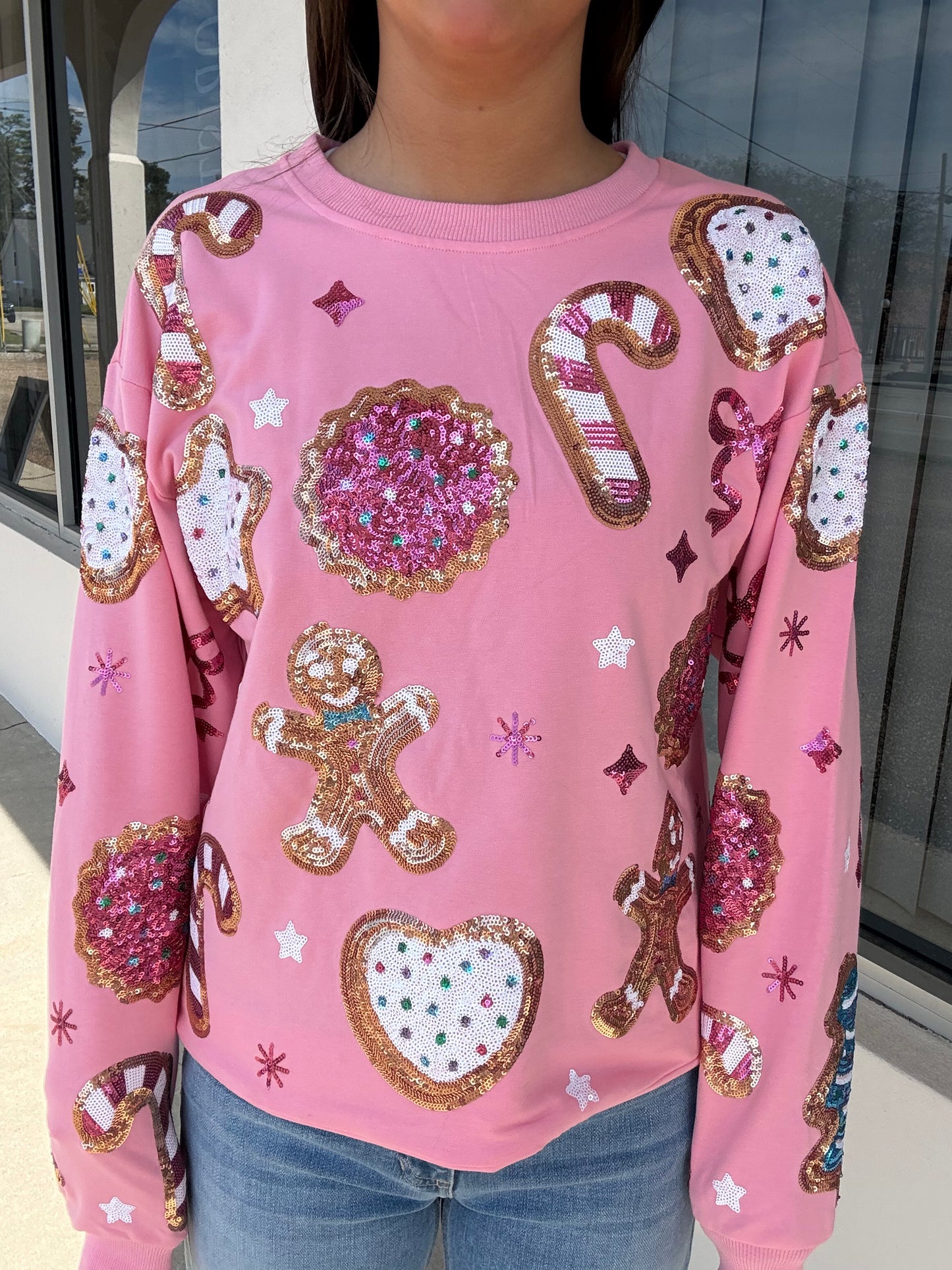 Belle Cher Christmas Cookies Sweatshirt