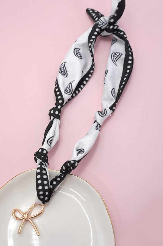 Bandana Scarf Charm Necklaces