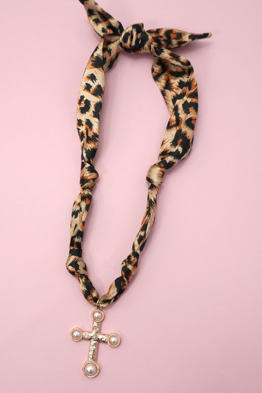 Bandana Scarf Charm Necklaces