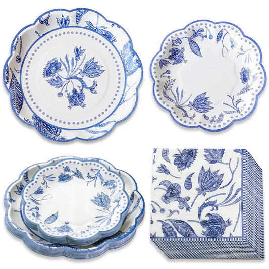 Chinoiserie Blue Tableware Host Set