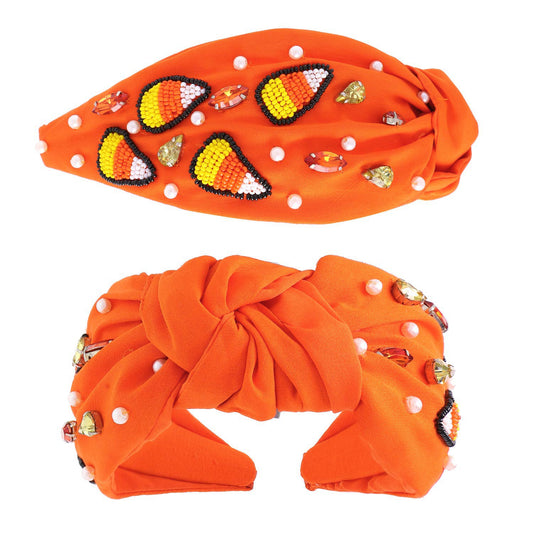 Candy Corn Orange Headband