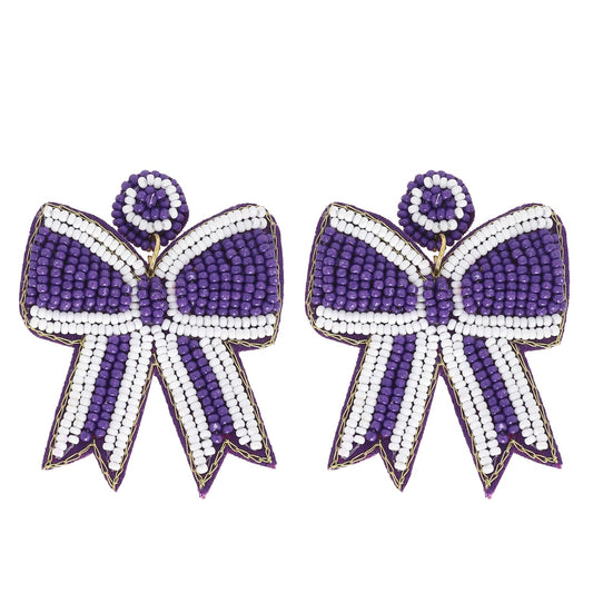 Bow Gameday Earrings