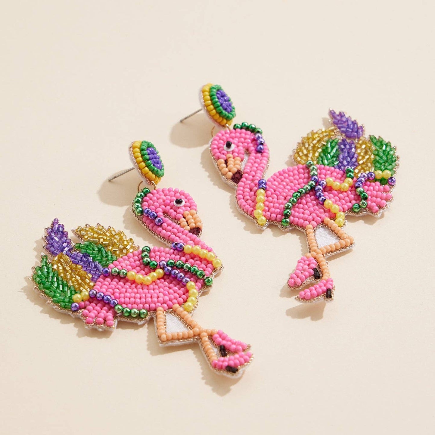 Spanish Town Flamingo Earrings