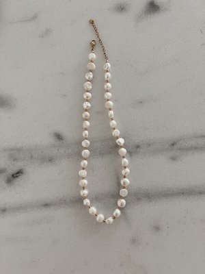 Lux Pearls Tennis Necklace