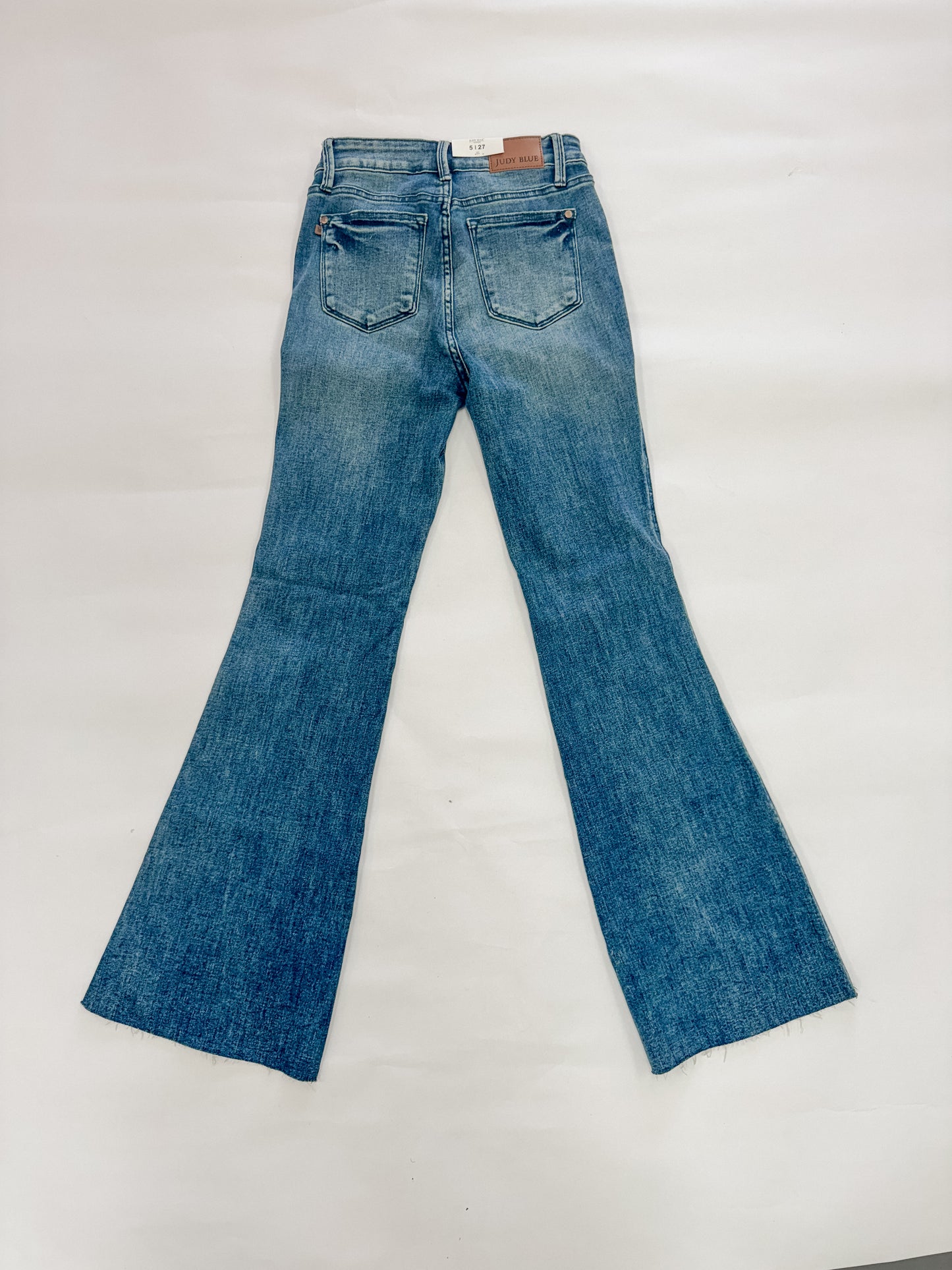 Medium Vintage Wash Flare Denim