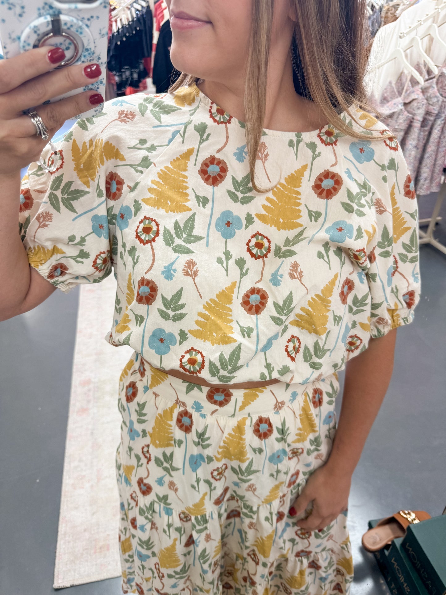 The Simple Things Floral Top