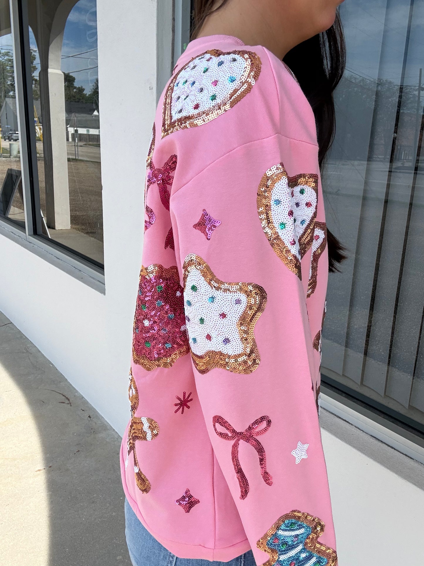 Belle Cher Christmas Cookies Sweatshirt