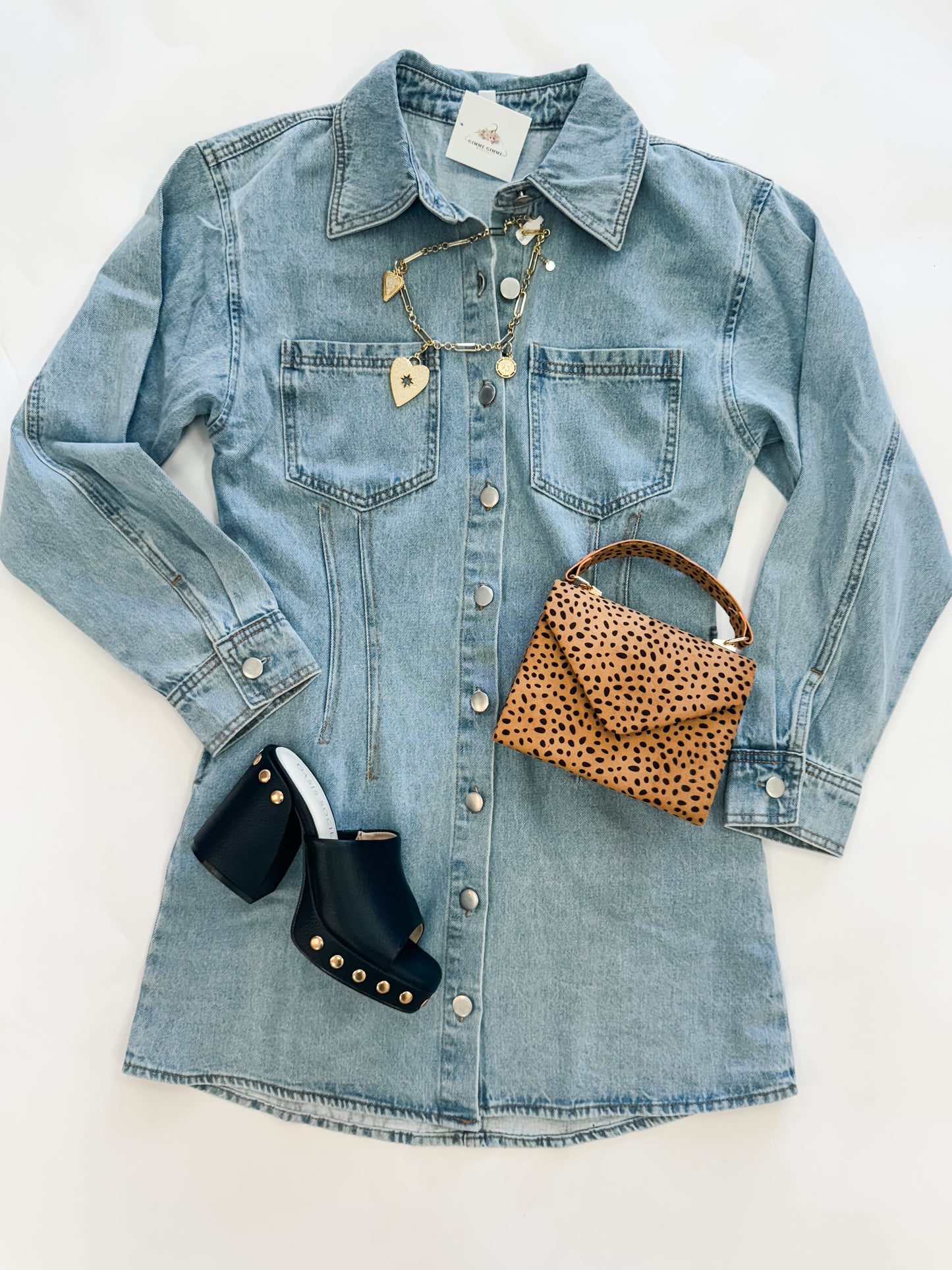 Out West Denim Dress