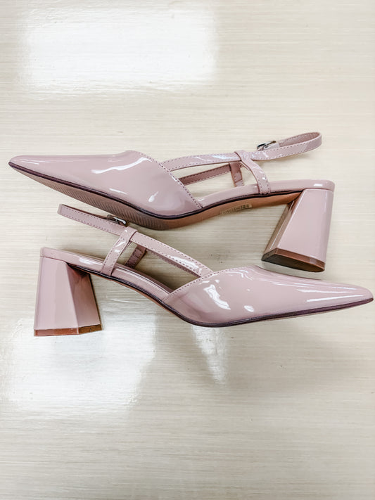 Nude Pointed Toe Heels