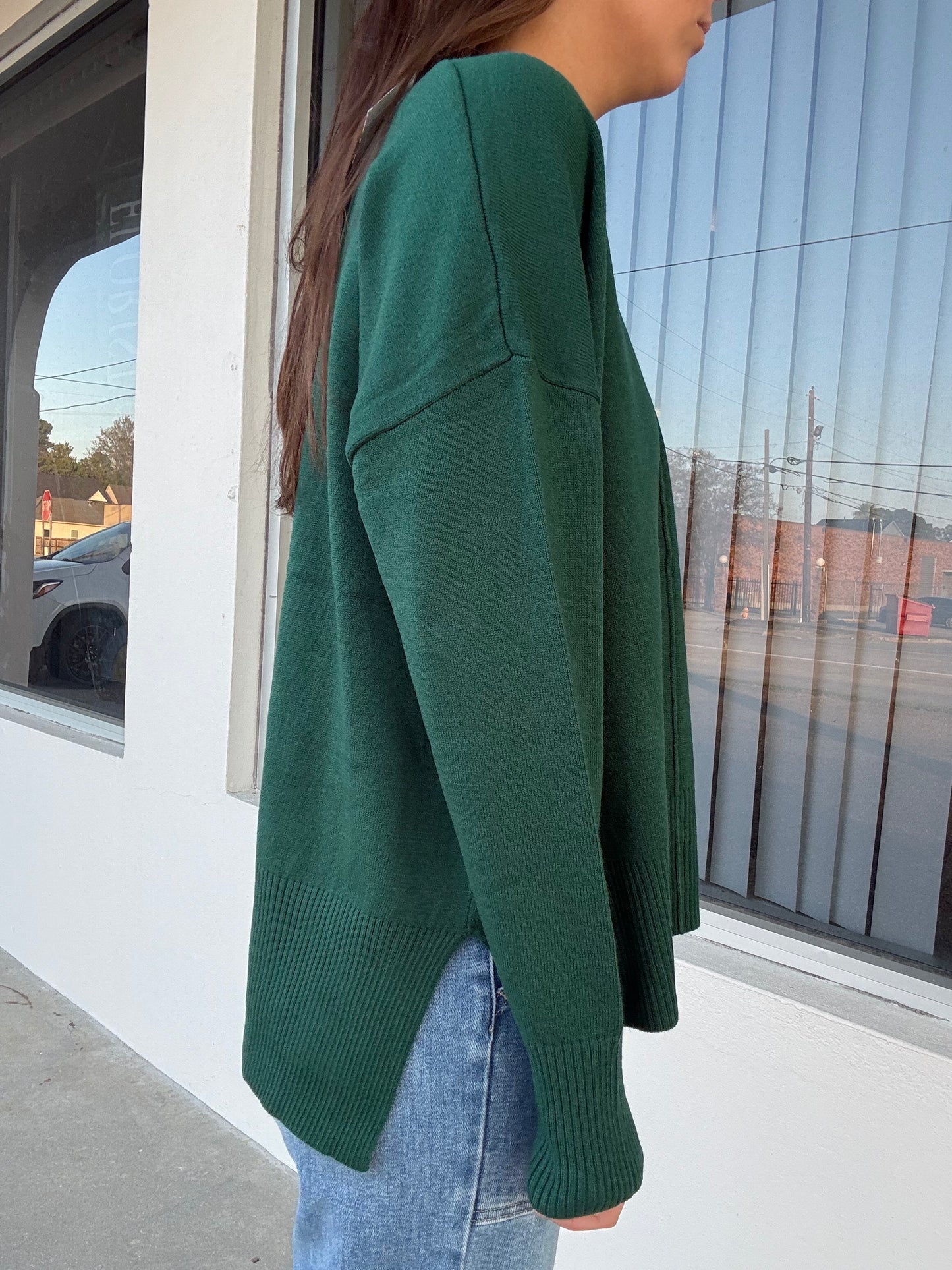 Dark Green Sweater