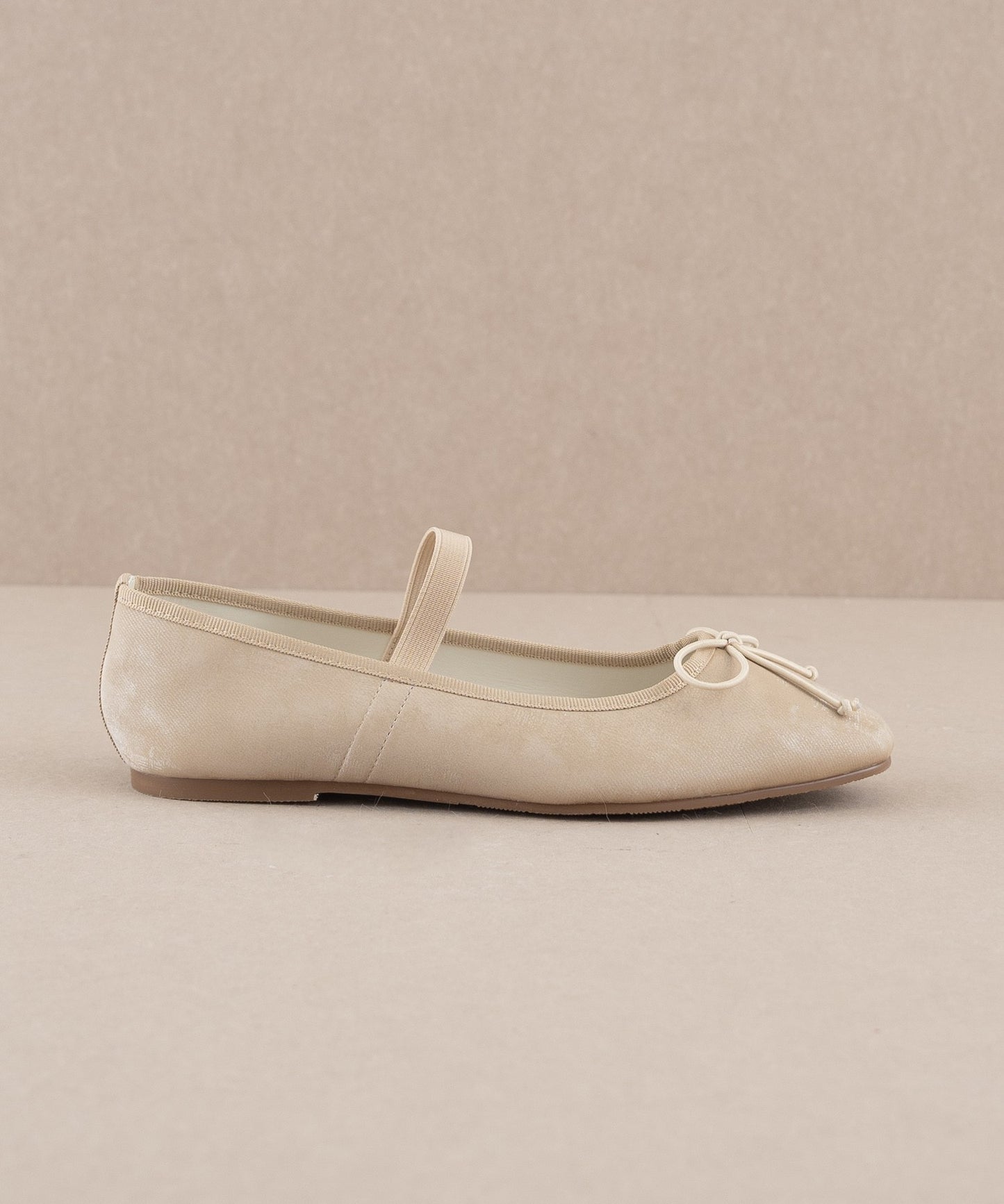 She's Classy Beige Ballet Flats