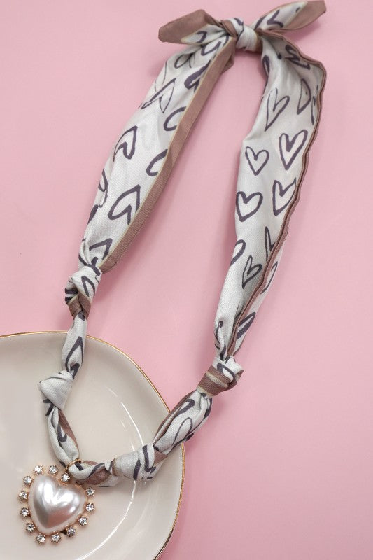 Bandana Scarf Charm Necklaces