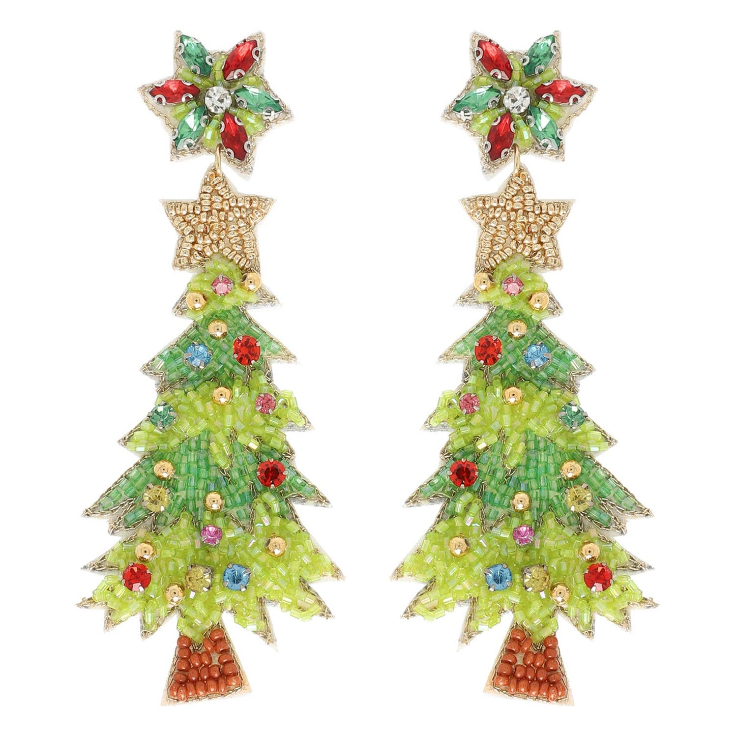 Xmas Tree Earrings