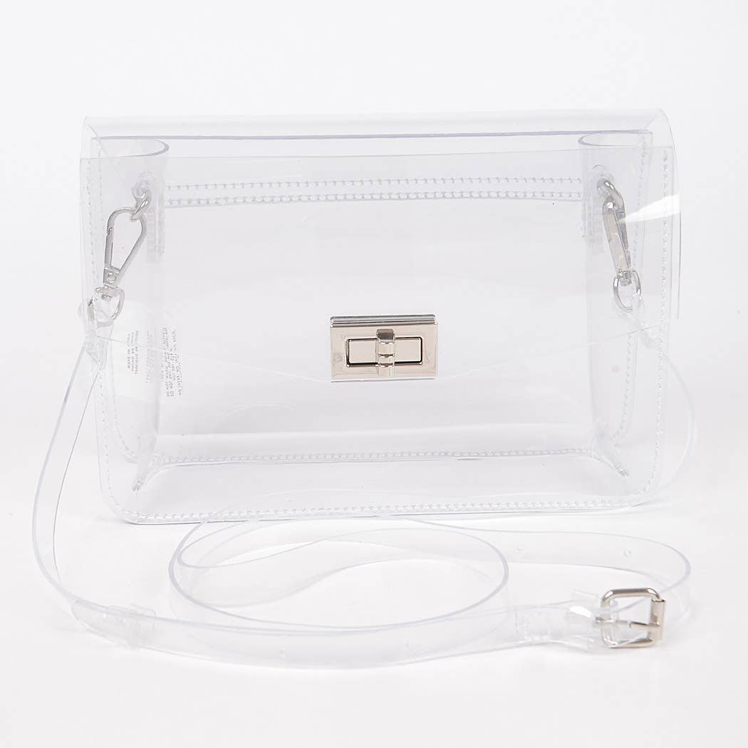 Stadium Clear & Gold Bag