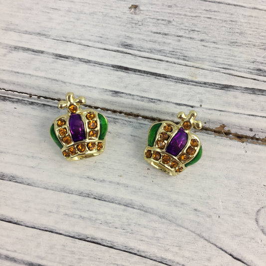 Crown Stud Earrings