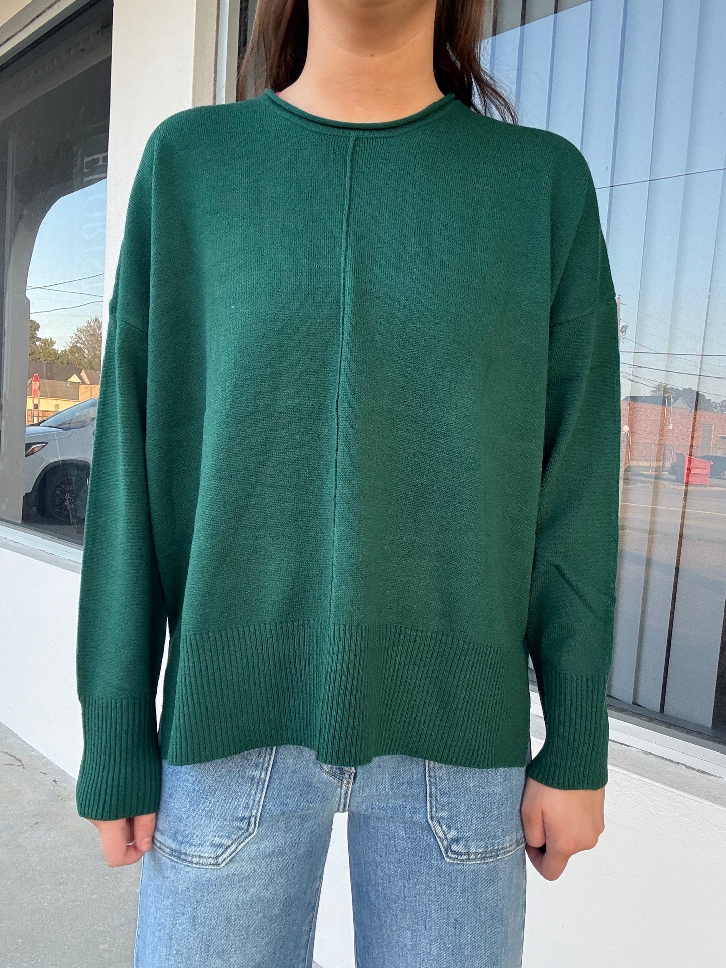 Dark Green Sweater