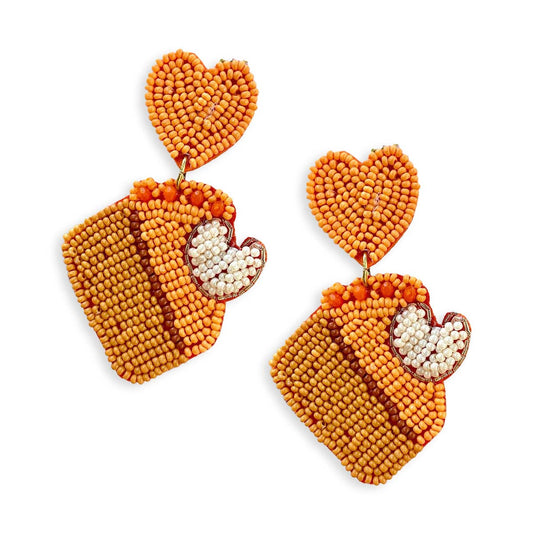 Pumpkin Pie Earrings