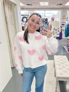 All My Love Heart Sweater