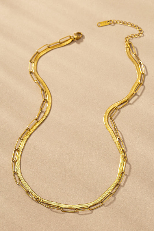 Gold Layered Necklace