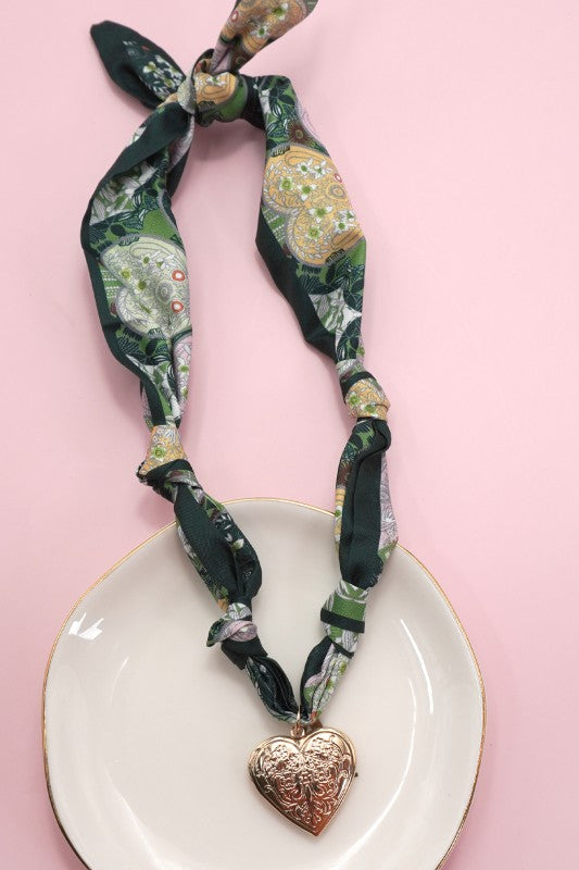 Bandana Scarf Charm Necklaces