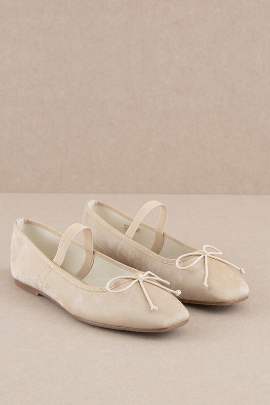 She's Classy Beige Ballet Flats